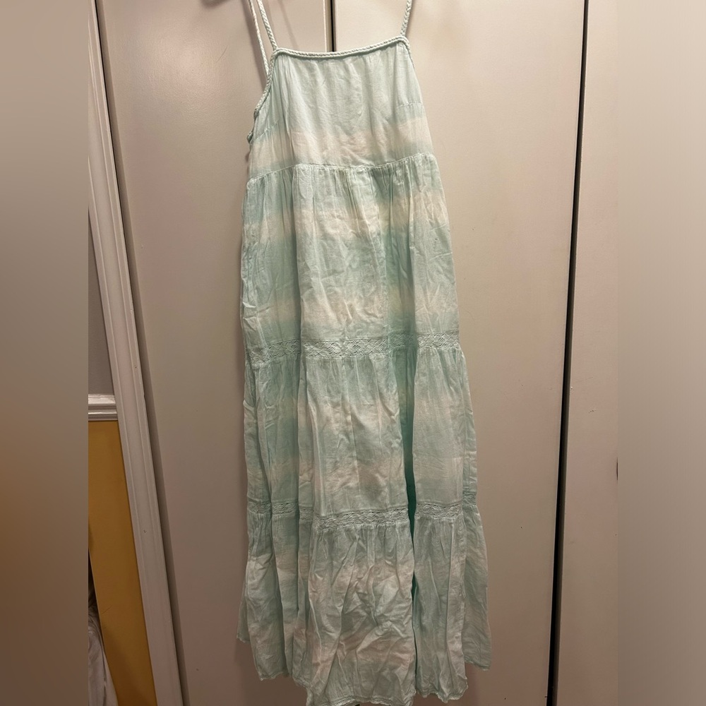 Aerie NWT green ombré size M long sundress